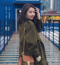 高圆圆街拍生活照图片